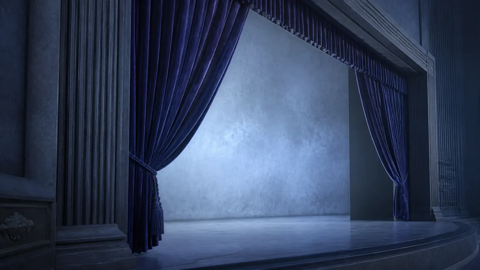 糖果短剧舞台帷幕氛围配图